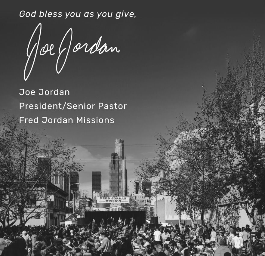 God Bless You, Joe Jordan