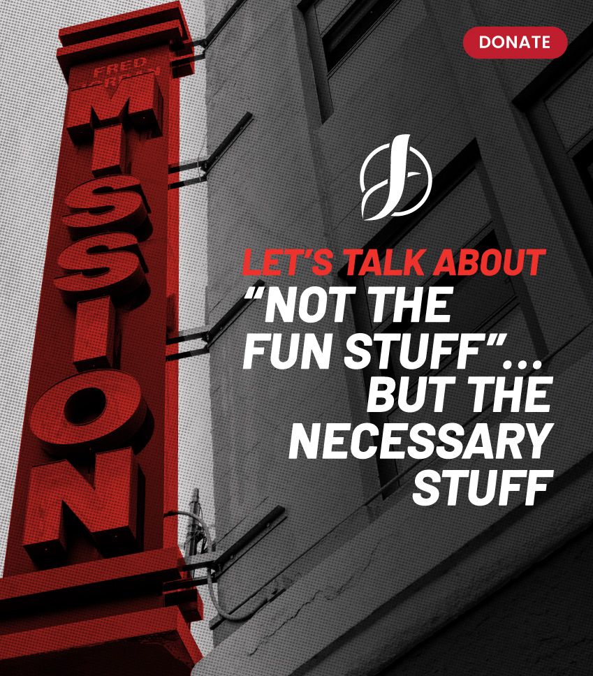 Let's Talk About 'Not the Fun Stuff' | Donate Now!