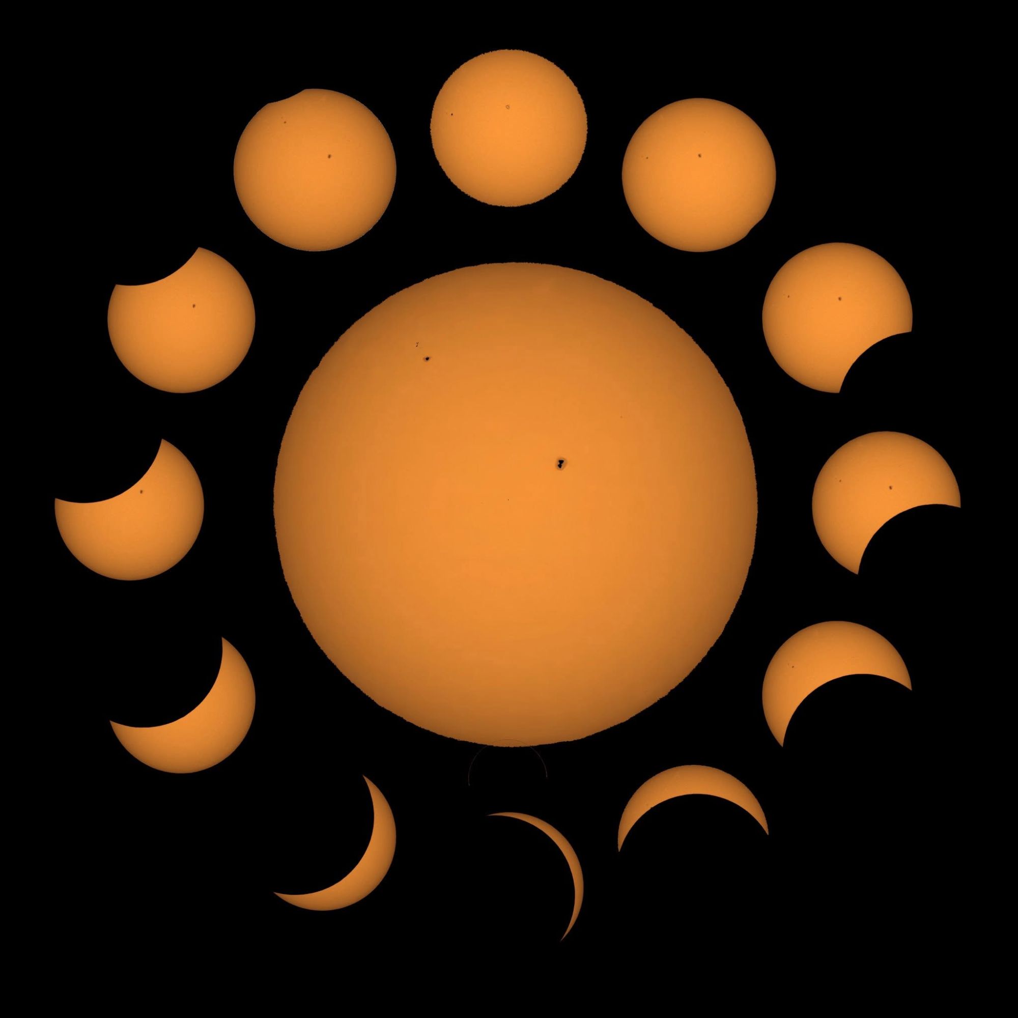 Solar Eclipse 2024 by Richard Born