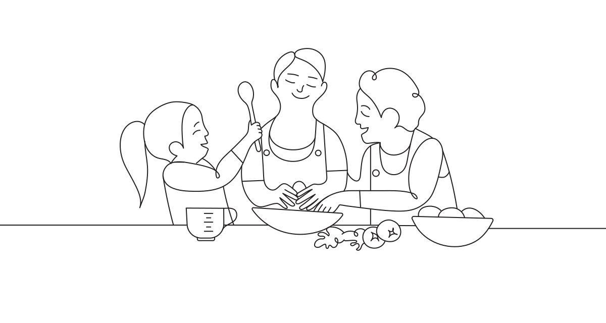 A line illustration of two people sitting on exercise balls using dumbbells.